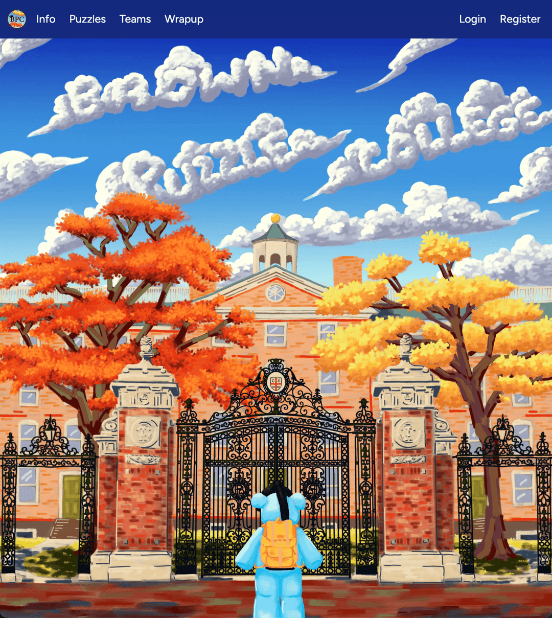 Screenshot of Brown Puzzlehunt 2026